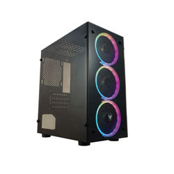 Sate-estocado atx gaming computador capa de plástico desktop pc k377 E-ATX etx computador capa fábrica