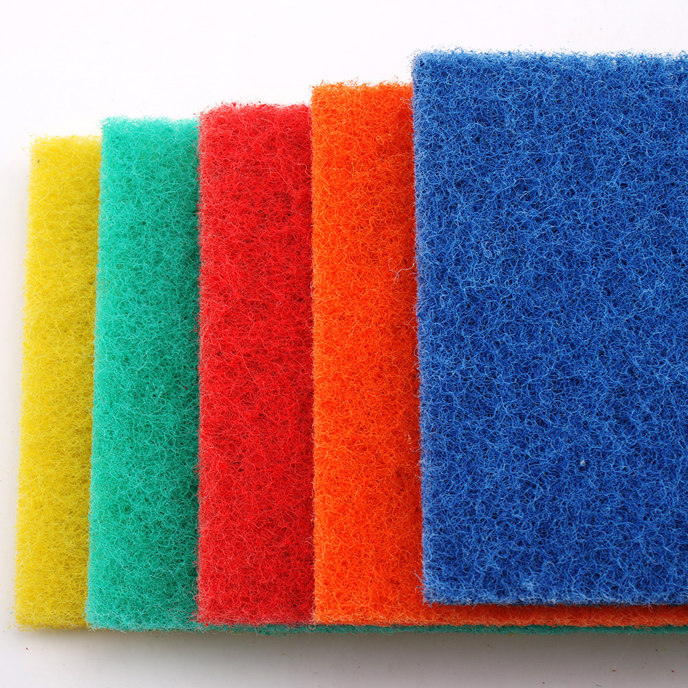 高品质彩色厨房清洁洗碗用百洁布