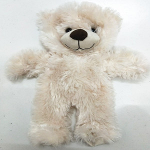 teddy bear with zipper compartment