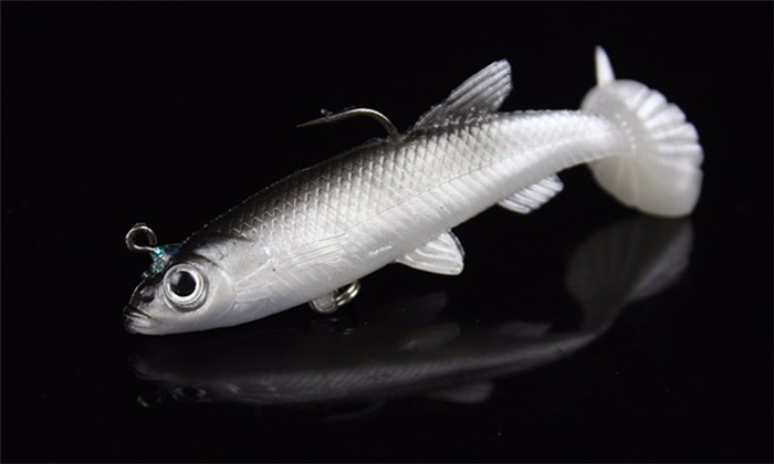 5厘米16g wobblers人造诱饵硅胶钓鱼诱饵海鲈鱼鲤鱼钓鱼铅鱼夹具