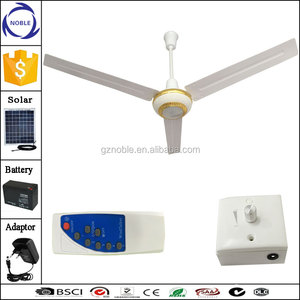 30w 12v Solar Dc Ceiling Fan With Remote Controller For Southeast Asia Market