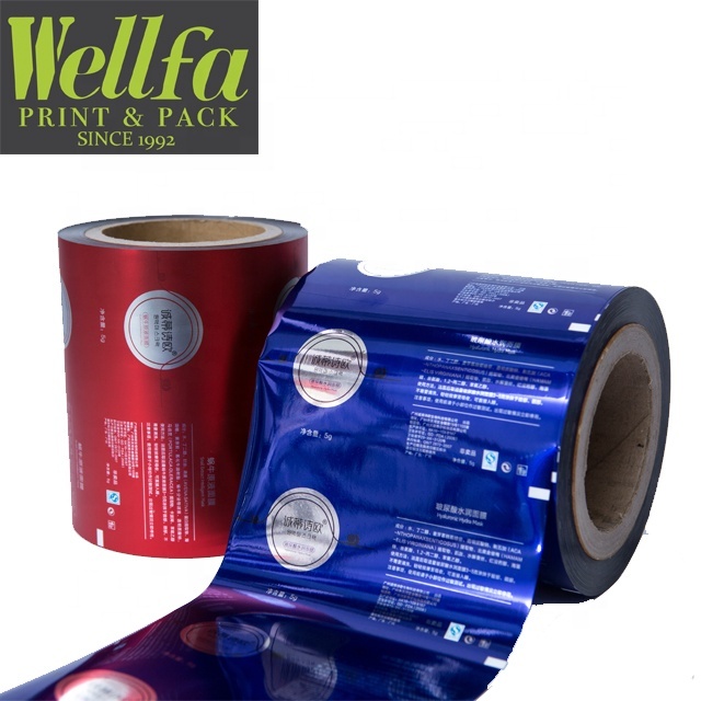 Cosmetic Packing Sachet Laminating Film Roll With Custom Printed