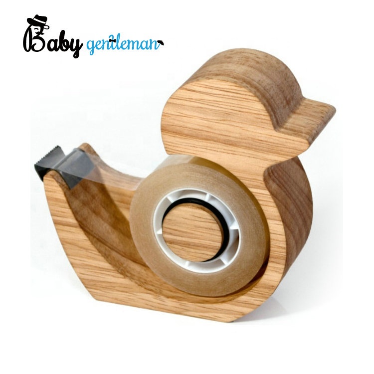 Пользовательские мультфильм деревянные ленты резак/диспенсер с высокое качество Z18049A