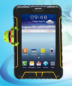 SENTER ST907 7'' Rugged tablet IP67 Waterproof 3G/4G WIFI GPS mobile data terminal tablet LF RFID Reader 125KHZ