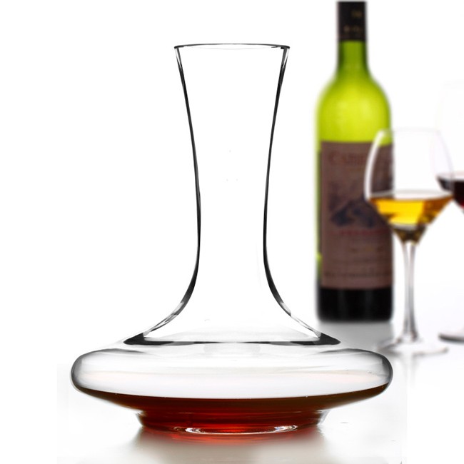 1.5L wine decanter,clear crystal glass decanter for wine.