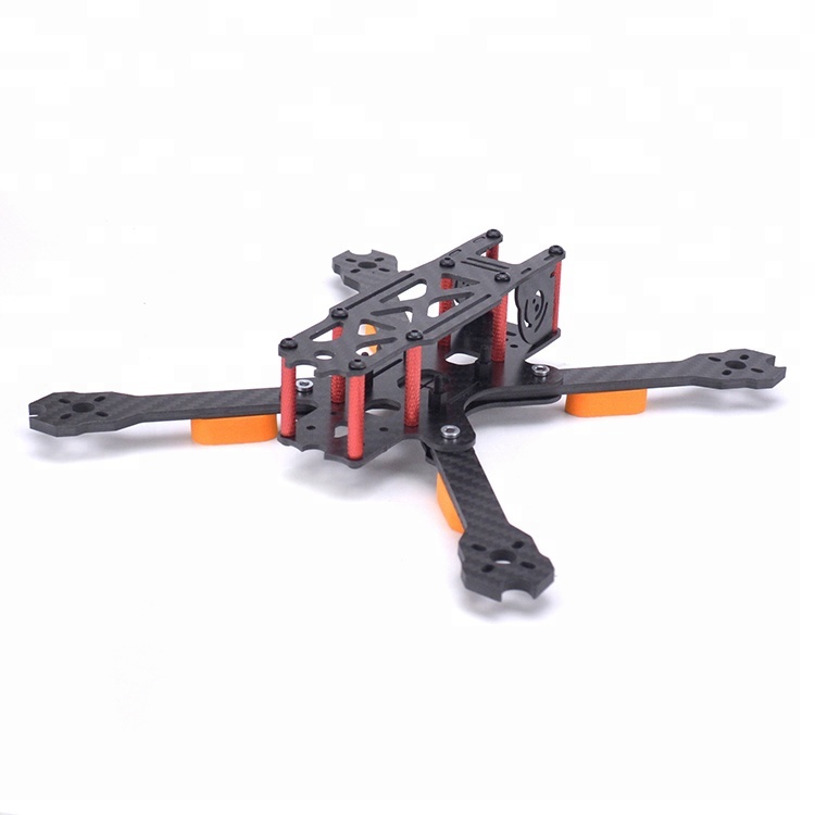 QL5 237 237 мм/QL7 296 296 мм 5 7 дюймов Полностью углеродное волокно свободный стиль рамка с 4 мм рычагом для FPV RC гоночный Дрон Квадрокоптер