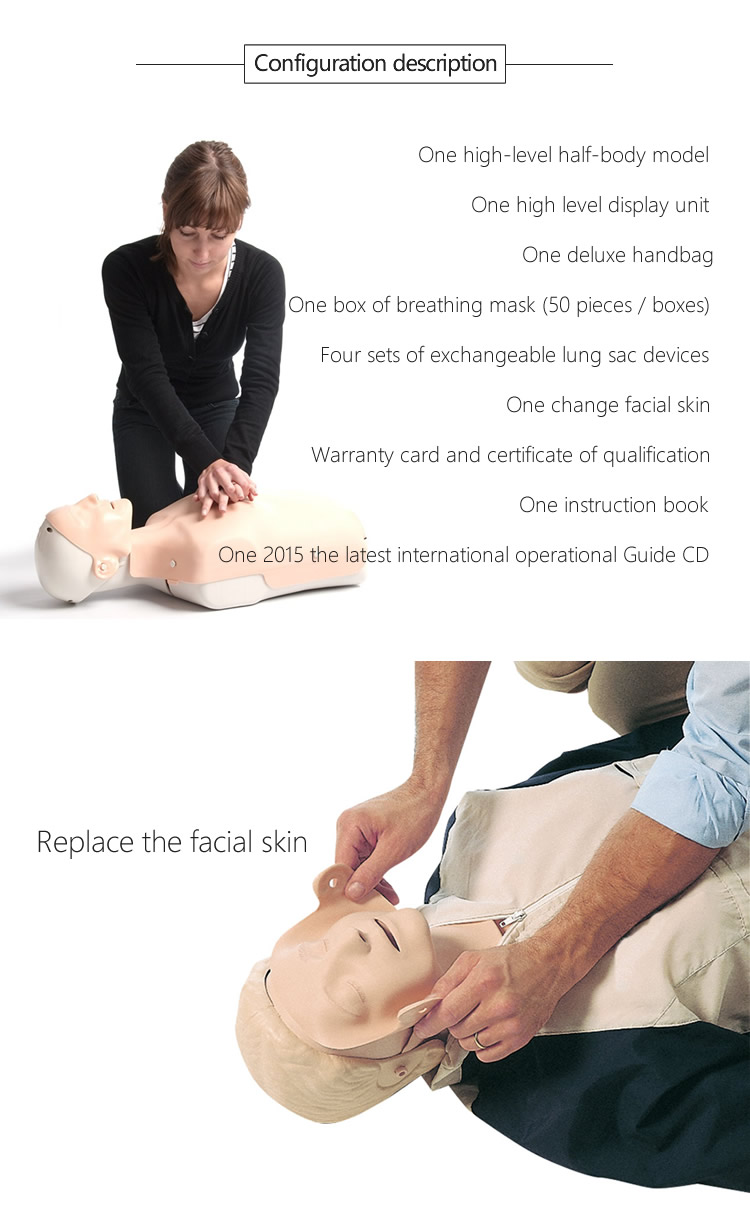 NMÔ HÌNH ĐÀO TẠO ÉP TIM HỖN HỢP CPR EM-003
