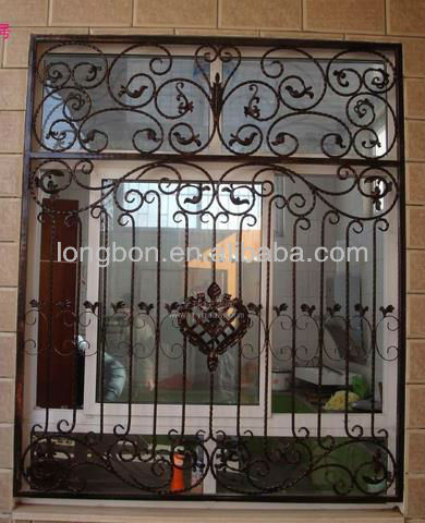modern wrought iron window security grill design bars for windows