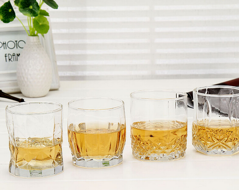 diamond whiskey glass