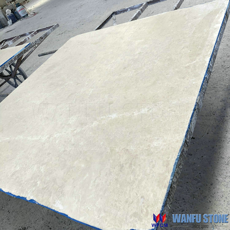 Turkey Ottoman Beige Marble Hot Sale Natural Well Polished Stone Crema Ultraman Marble