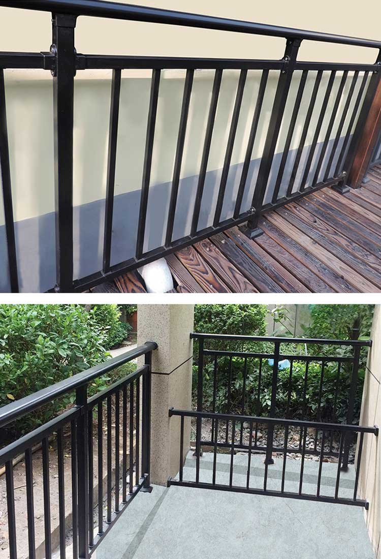 Steel Iron Grill Design for Terrace Balcony Railing