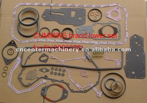 Cummins engine 6BT lower gasket/overhaul/complete gasket set 3802376