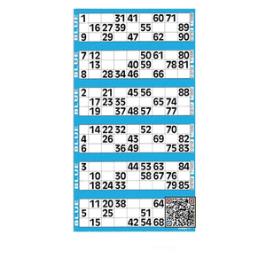 90 Ball Bingo Cards Printable