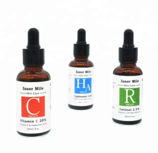 Naturals Vitamin C Serum for Face Anti-Aging Natural Hyaluronic Acid Skin Care Daily Use Yes Serum 30ML