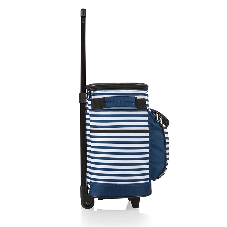 Grande borsa termica da picnic per trolley da pranzo isolata per esterni con ruote