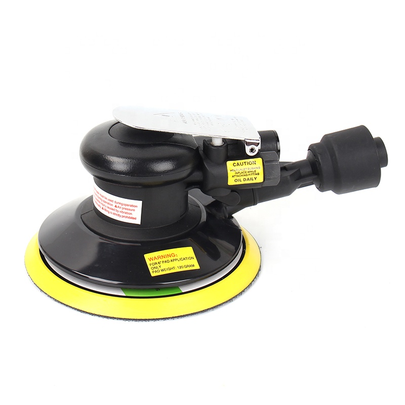 Portable Practica Pneumatic Products Eccentric Pneumatic Polishing Machine 152mm Pneumatic Sanding Machine Hand-held Sandpaper Grinding Machine Hand Tools Industrial