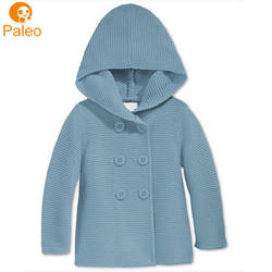 Fabricante Feito Sob Encomenda Por Atacado material de algodão cardigan bebê menina jaquetas