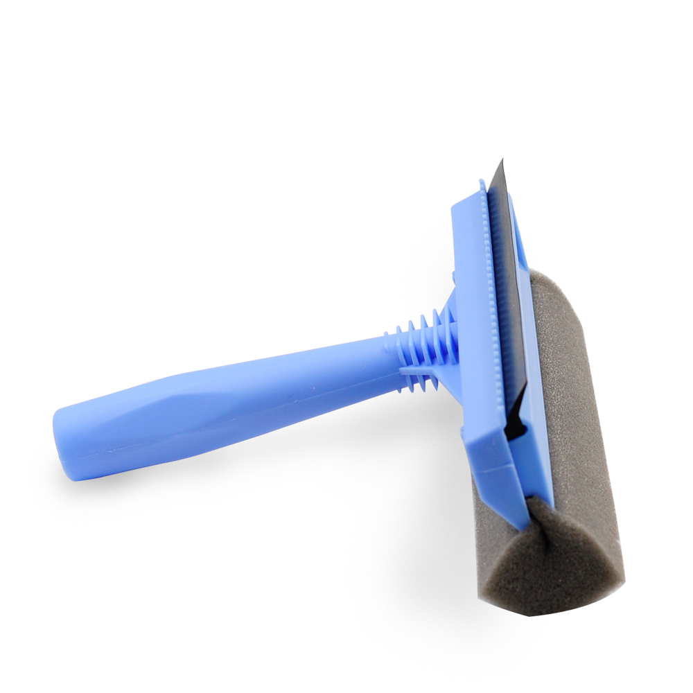Eco-Friendly Plastic window cleaning 2 in 1 brush clean For Bathroom Window