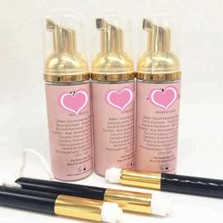 Wholesale lashes shampoo with luxury packing eyelash foam cleanser