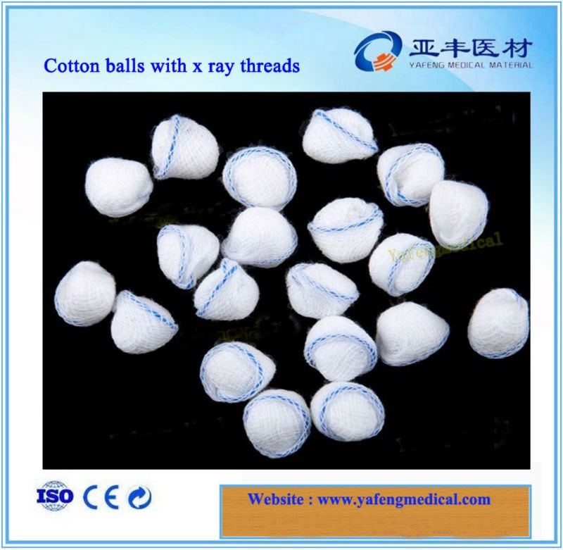 证书批准的纱布拭子/医用纱布拭子,纱布卷,纱布球 - buy cotton swab