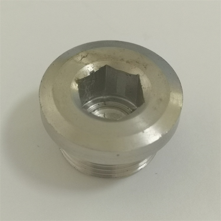 βούλωμα απαλοιφής ανοξείδωτου M22*1.5 με O-ring τη hexagon κοιλότητα σφραγίδων