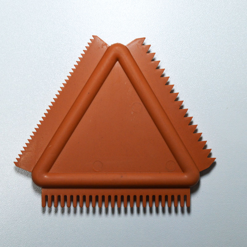 Wood Graining Tools Triangular Craft Graining Rubber Comb