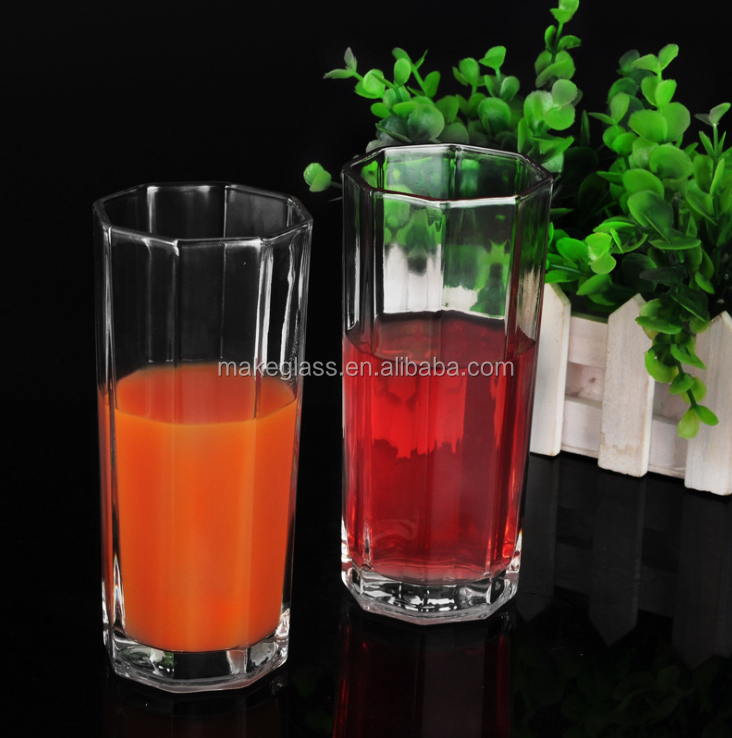 Восьмиугольная хайбол стакан/площади стаканом