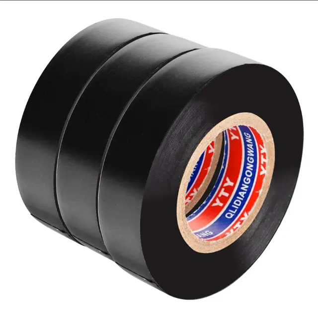 Joint Insulation Tape (рулон = 50 метр). Masterplug Insulation Tape 10m Black. Лента PVC 070 (рулон 50 ммх25м) черная. Изолента электрическая. Лента изоляционная черная пвх