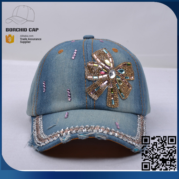 Buckle Closure Bling Bill Women Hat Fashion 6 Panel Faux Leather Strap
