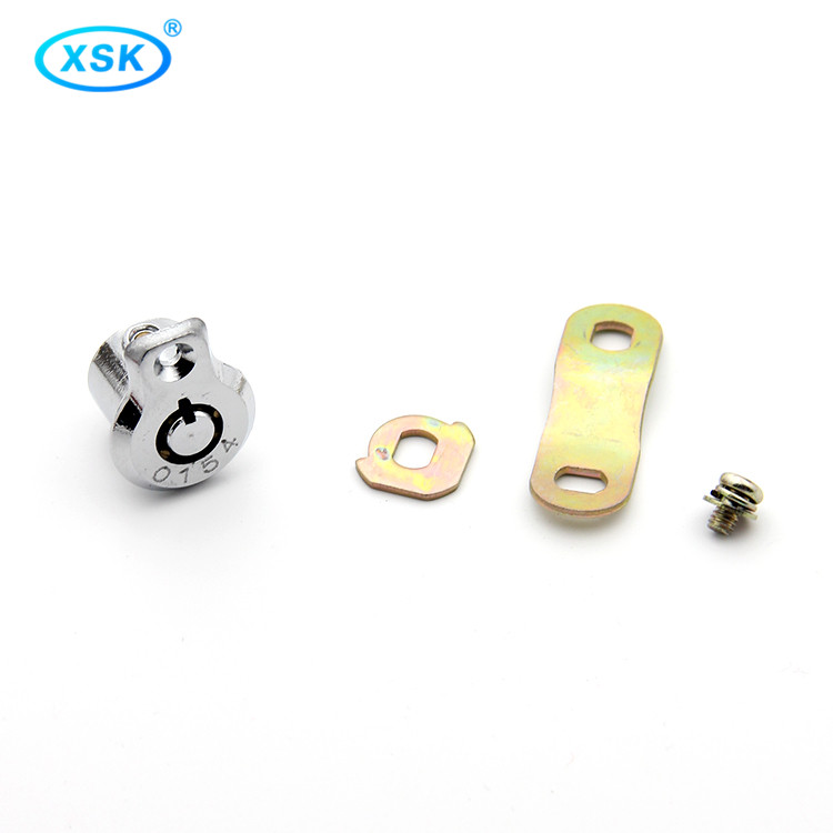 Chrome [ Sliding Door Lock ] Door Lock Price Security Sliding Door Wafer Key Lock