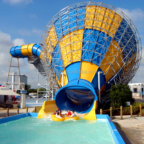 玻璃钢水滑道滑道水公园设备价格