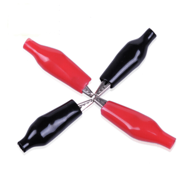 Аллигатор клип (с ботинок) цвет r/b