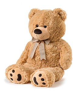 stuffed animal with small head