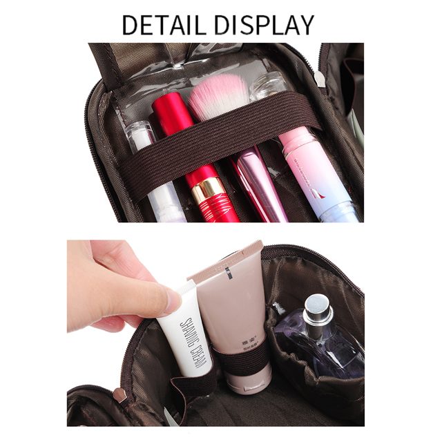 Borsa da viaggio Organizer Beauty Large Young Girl Toilrtey Borsa cosmetica e custodia con scomparti