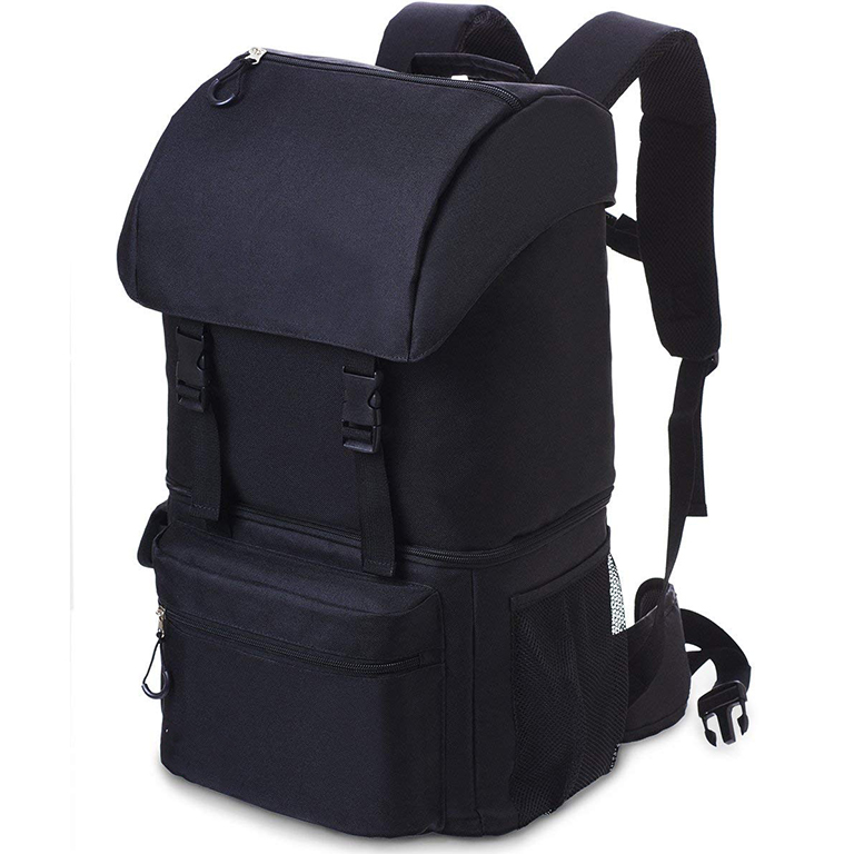 Sac à dos quotidien de voyage imperméable à la mode avec cordon de serrage avec poches multiples