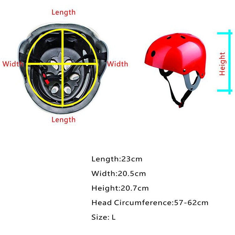 Factory abs material soft pe foam Classic Water ski  water Rafting Helmets  water sports helmets