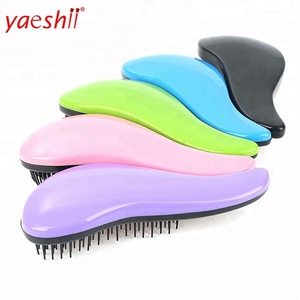Yaeshii Hot Product Tpee Custom Detangling Plastic Hair Brush Cutting Comb