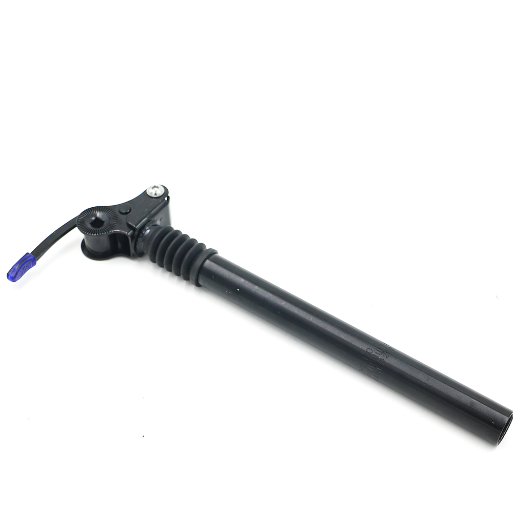 Длина 250-400 мм 27,2 велосипед Подседельный штырь для электрического велосипеда и складной велосипед регулируемая Подседельный штырь с амортизатором