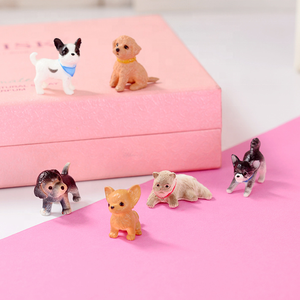 small plastic dog figures