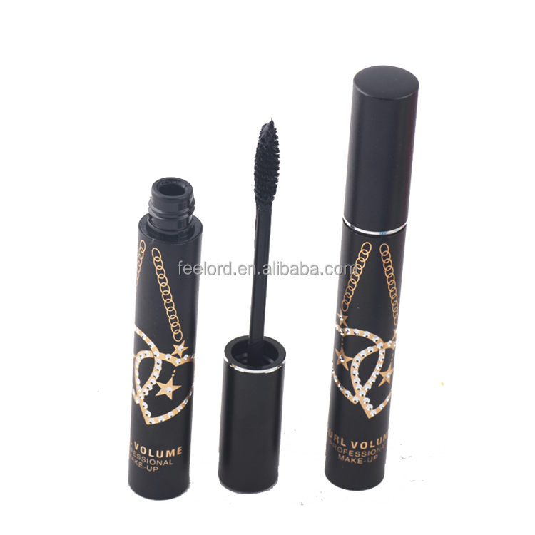 Черный и Водонепроницаемый Удлиняющая Тушь Профессиональный густые ресницы 3D волокна ресниц тушь для ресниц