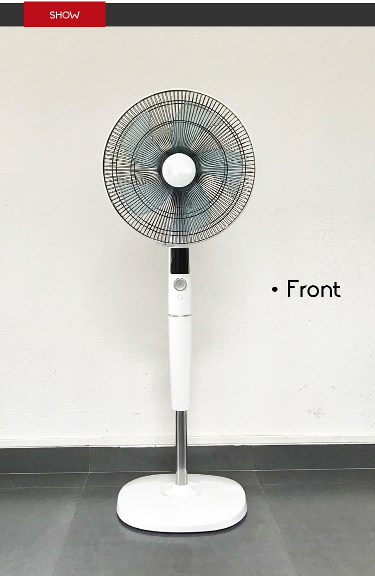 New Arrival 16 Inch DC Stand Fan LazyElf DC Stand Fan Five Blades Remote Control DC Fan Stand For Home
