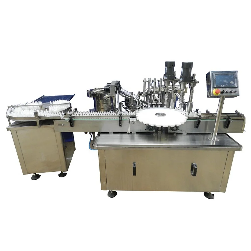 Автоматическая машина для розлива пластиковых бутылок электронных сигарет для жидкости электронных сигарет