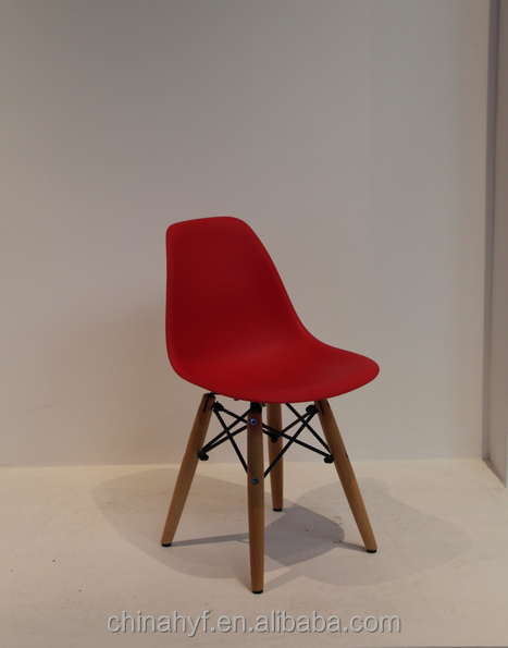 Lovable младенческой пластиковый деревянный стул PP-117S1