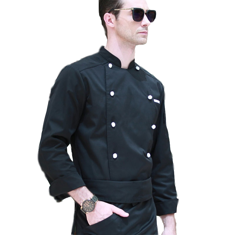 Китайская Униформа шеф-повара из полихлопка для ресторана