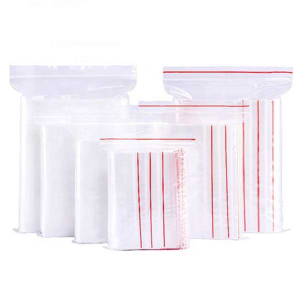 Небольшие пластиковые пакеты на молнии