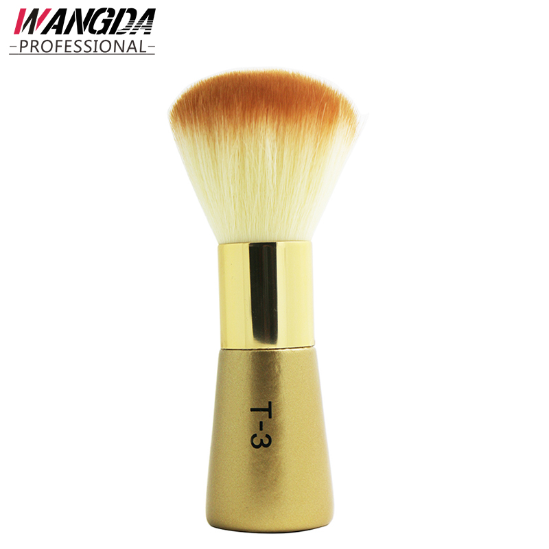 1PCS Soft Cleaning Neck Brush Face Duster Dispenser Brushes Hair Brush Hairdresser Salon Plastic Handle Cosmetic Tools NEW