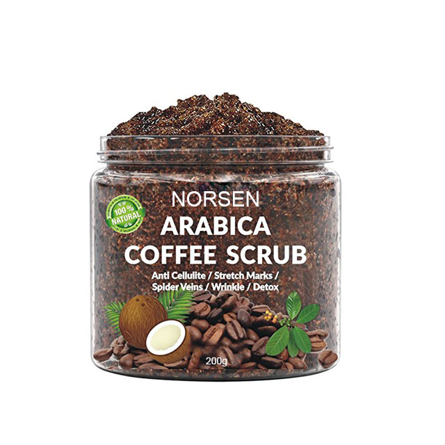 OEM New Design Product Organic Exfoliator Coffee Body Scrub Salt