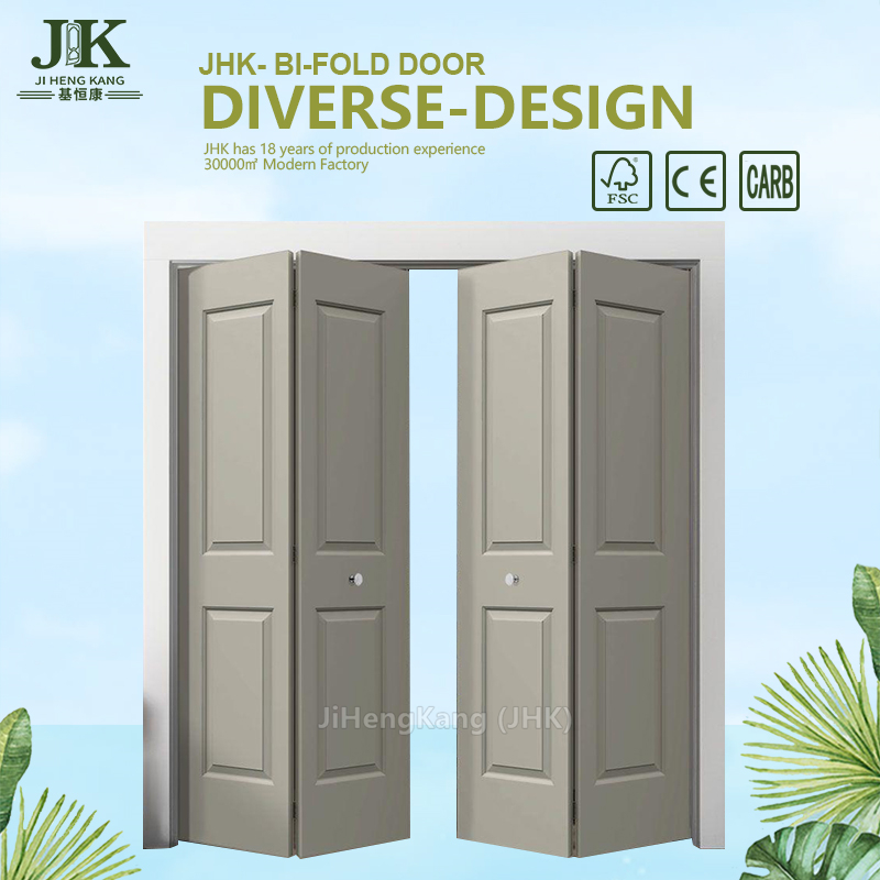 Jhk Folding Door Wood Bifold Doors Internal Custom Closet Doors
