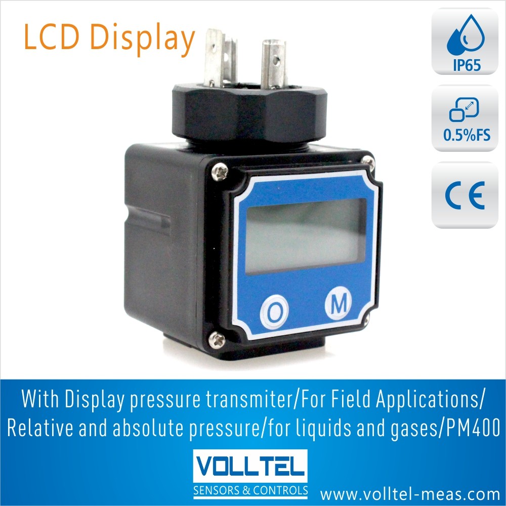 PM400 LCD LED Display pressure transmitter