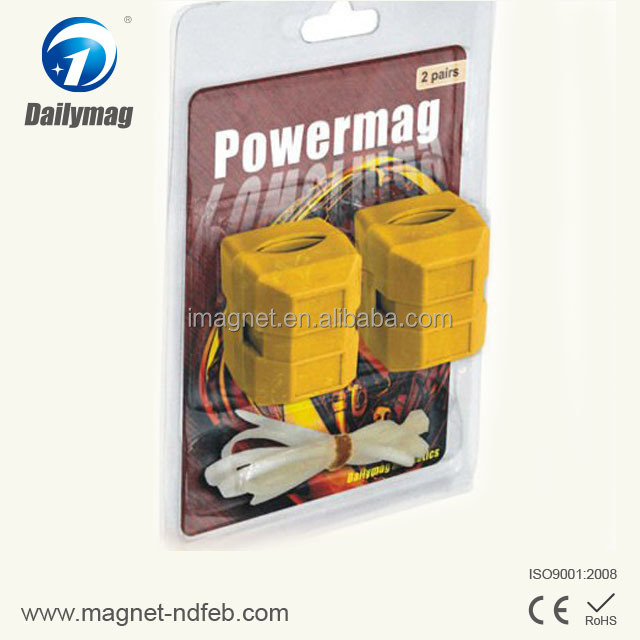 2pc Universal Magnetic Gas Fuel Saver for Car Motorcycles Truck Reduce Emission~